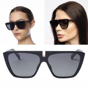 Givenchy Black Oversized Square Sunglasses GV-7109/S AUTHENTIC PROOF OF RECEIPT